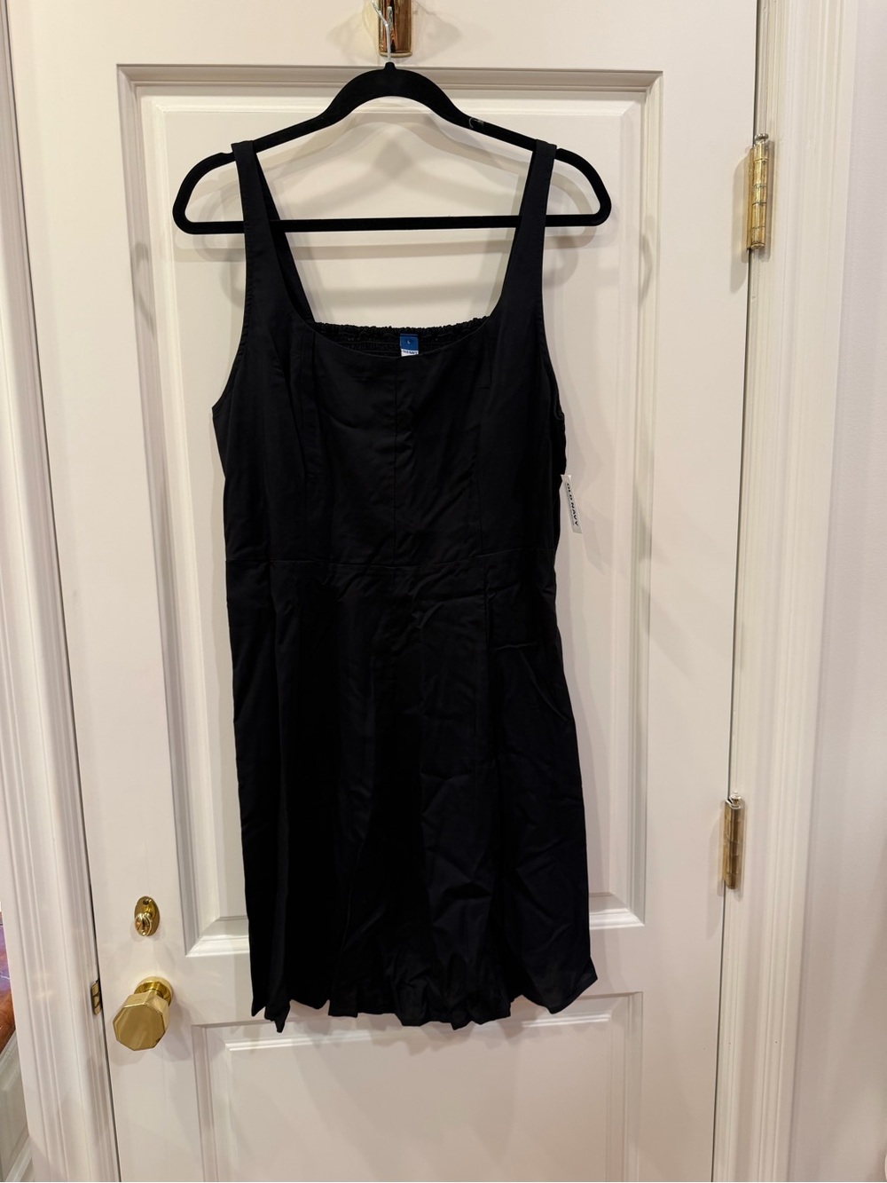 Old Navy Black Dress with Wide Straps